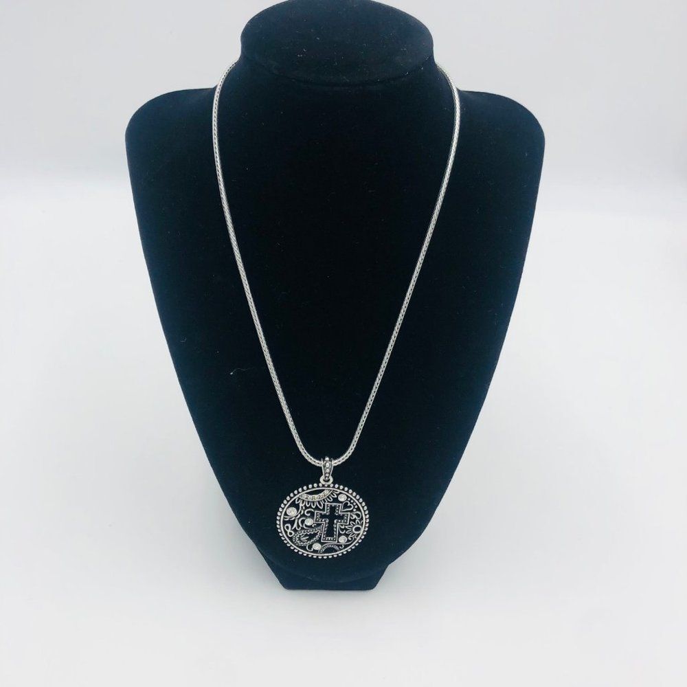 Brand New Halle Joy Hope Cross‎ Pendant Necklace